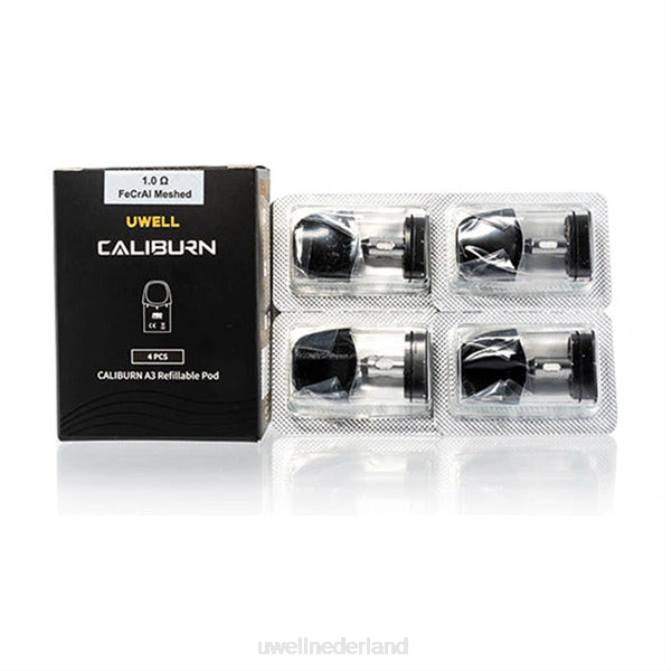 FXZZ19 UWELL CALIBURN A3 vervangende peulen | 4-pack - UWELL vape price 08 ohm 2